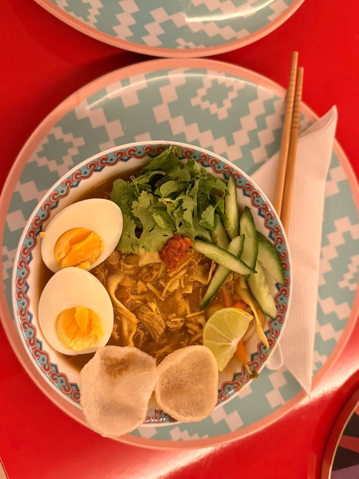 A Nourishing Bowl of Assam Laksa (Gut-Friendly & Protein-Rich)